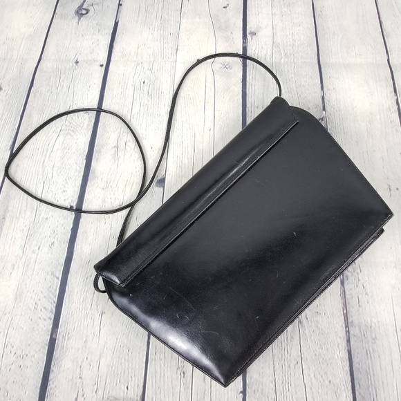 INGELDEW'S | vintage leather flap shoulder purse - Picture 8 of 10